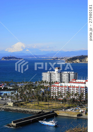 1月　富士山1662江の島と逗子マリーナ・大崎公園展望 27980181