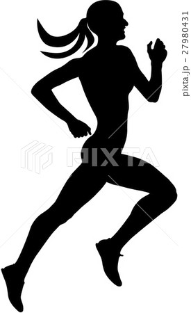 young slender female runner young slender female runner 27980431