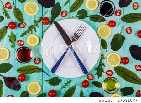 Diet food, healthy lifestyle, detox or vegetarian 27981077