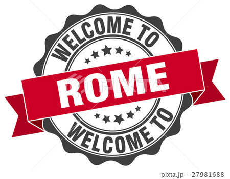 Rome round ribbon seal Rome round ribbon seal 27981688