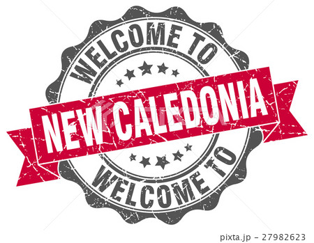 New Caledonia round ribbon seal 27982623