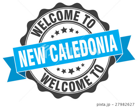 New Caledonia round ribbon seal 27982627