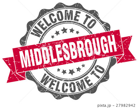 Middlesbrough round ribbon seal Middlesbrough round ribbon seal 27982942