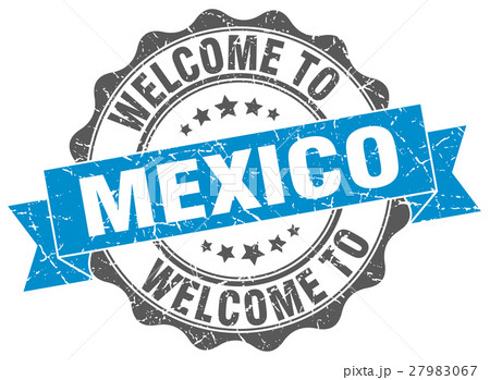 Mexico round ribbon seal 27983067