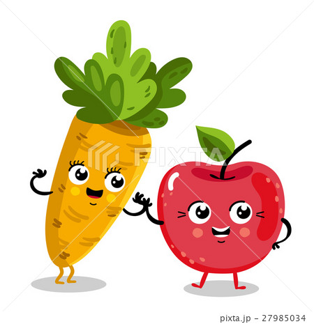 vegetables cartoon funny