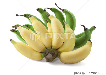 green and yellow banana 27985652