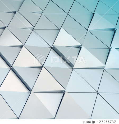 3D illustration abstract architectural pattern 27986737