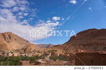 モロッコ　トドラ渓谷　カスバ街道 27989561