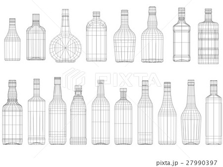 set of bottle set of bottle 27990397