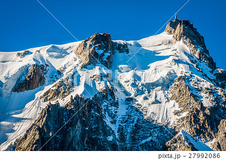 Aiguille du Midi, 3 842 m height, French Alps, 27992086