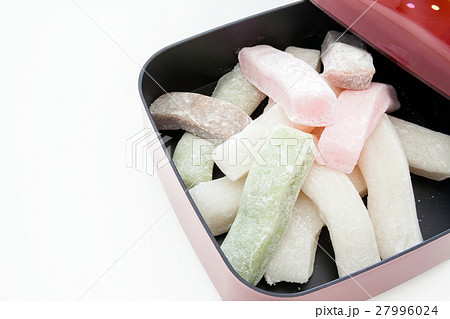 郷土の和菓子、切さんしょう、きりざんしょ、切山椒 27996024