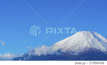 冠雪の富士山　16：9 27996406