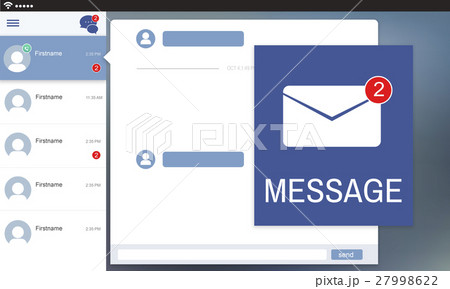 Letter Envelop Message Notification Concept 27998622