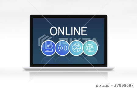 Internet Network Buttons Icon Concept Internet Network Buttons Icon Concept 27998697