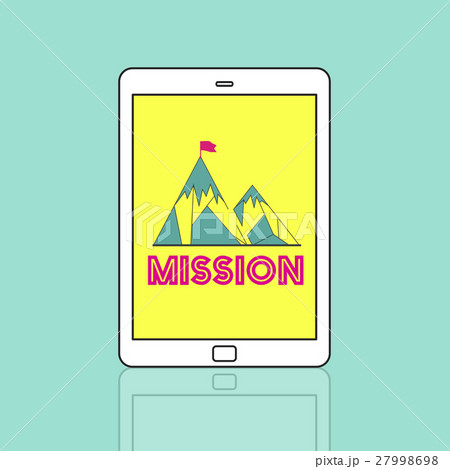 Strategy Success Mission Goals Concept Strategy Success Mission Goals Concept 27998698