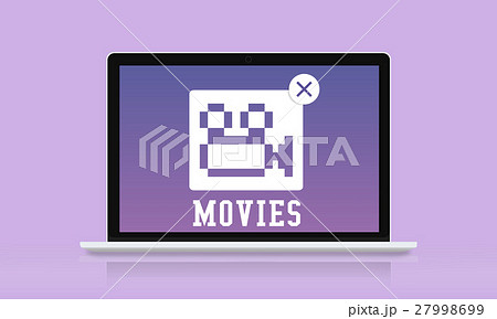 Movie Entertainment Camera Icon Concept 27998699