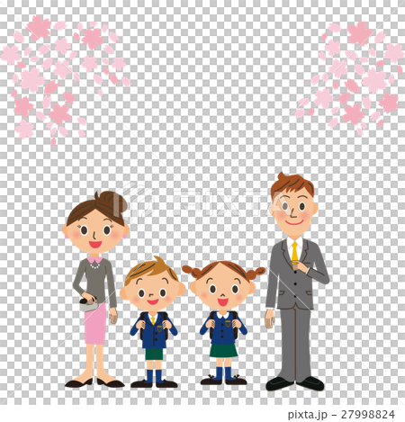 入学式親子 27998824