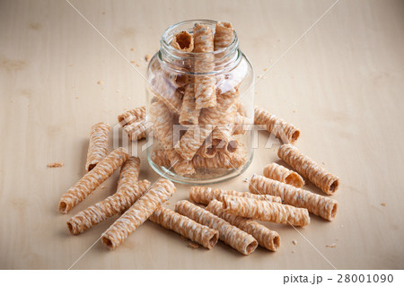 Thailand dessert crispy roll coconut milk flavor Thailand dessert crispy roll coconut milk flavor 28001090