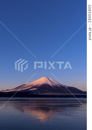 山中湖より紅富士 28003805