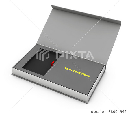 realistic empty box with section for your product, realistic empty box with section for your product, 28004945