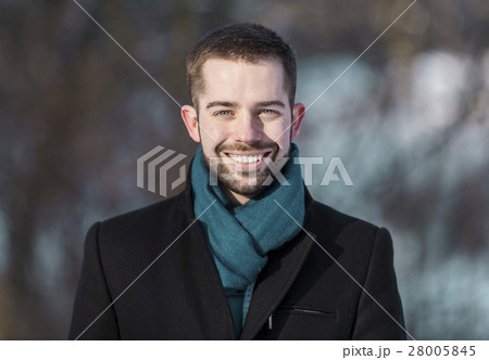 Portrait of Young Beared Man 28005845