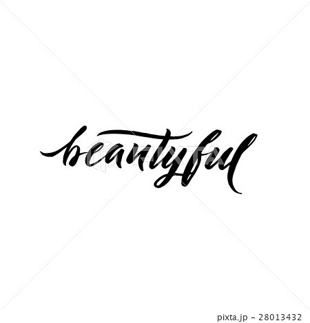 Beautiful Typography Square Poster. Vector 28013432