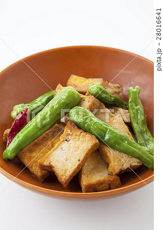 厚揚げとししとうピリ辛煮 28016641
