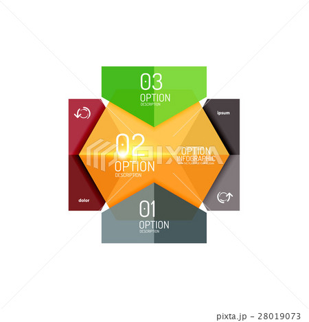 Business infographic design template 28019073
