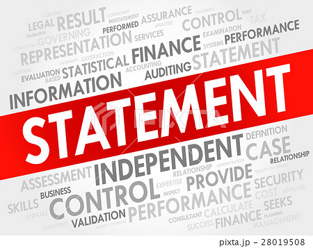 STATEMENT word cloud 28019508