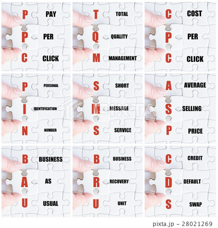 Hand of business man completing the puzzle Hand of business man completing the puzzle 28021269