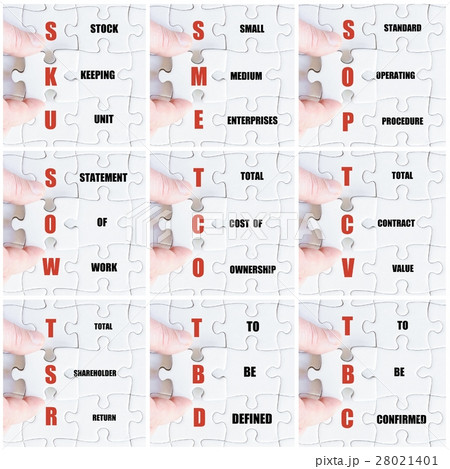 Hand of business man completing the puzzle Hand of business man completing the puzzle 28021401