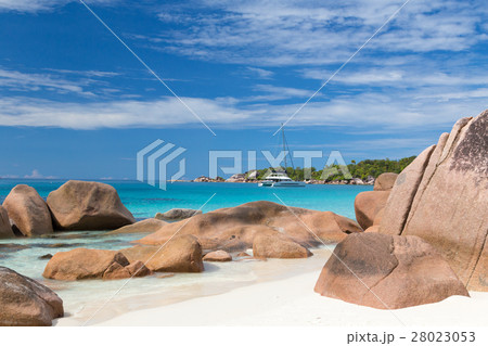 Anse Lazio, picture perfect tropical beach on 28023053