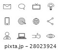 Vector set icons set for business 28023924