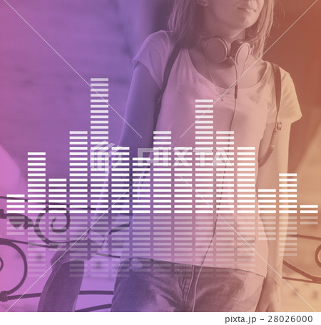 Audio Digital Equalizer Music Tunes Sound Wave Graphic Concept Audio Digital Equalizer Music Tunes Sound Wave Graphic Concept 28026000