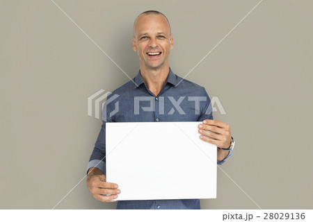 Man Cheerful Smiling Portrait Concept 28029136