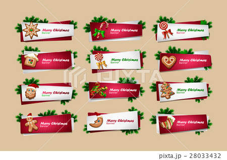 Set of New Year banners Set of New Year banners 28033432