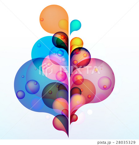 Abstract colored background with circles. + EPS10 28035329