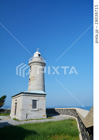 男木島 灯台 側面 男木島 灯台 側面 28036715