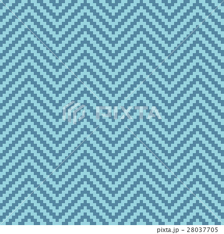 Chevron Pixel Art Seamless Pattern. 28037705