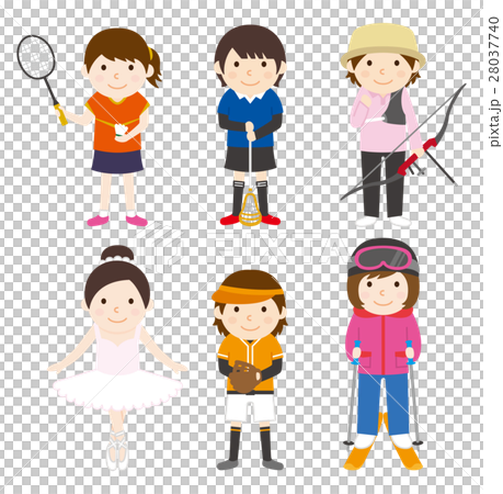 スポーツセット_女性03 スポーツセット_女性03 28037740