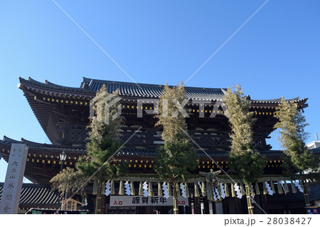 神奈川県　川崎大師（平間寺）大山門 28038427