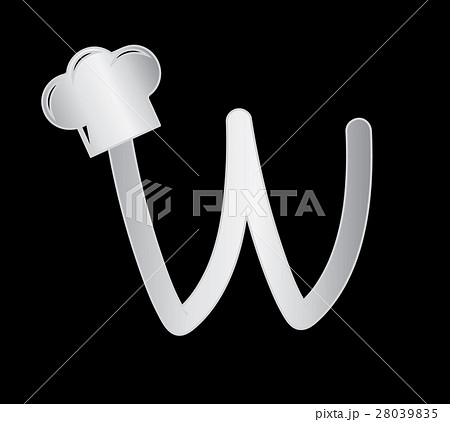 Cook Themed Alphabet Design Concept 28039835