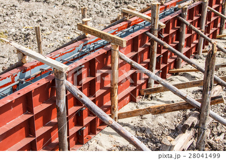 Reinforcement metal framework concrete pouring  28041499