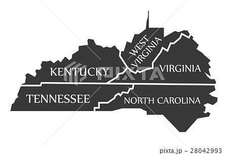 Kentucky Tennessee Virginia North Carolina 28042993