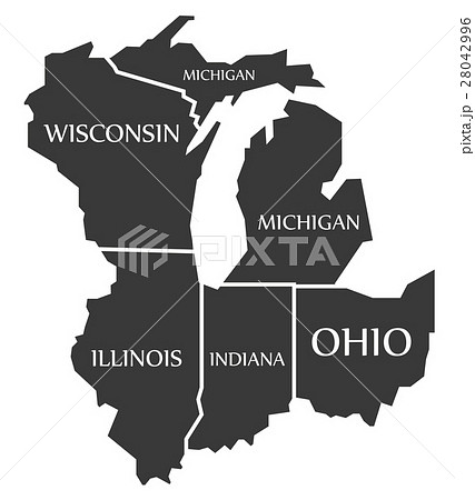 Michigan - Wisconsin - Illinois - Indiana - Ohio  28042996