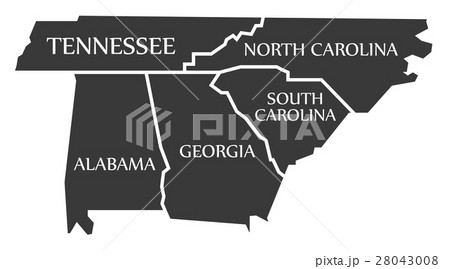 Tennessee - North Carolina - Alabama - Georgia 28043008