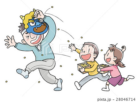 豆まき 豆まき 28046714