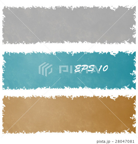 Set of grungy banners 28047081