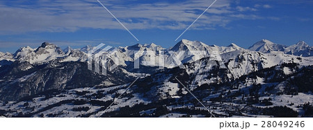 Stunning view from the Rellerli ski area 28049246