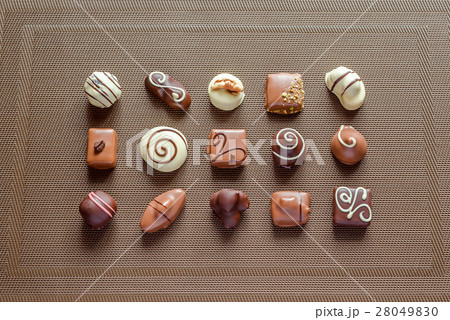 Luxury chocolate candies 28049830